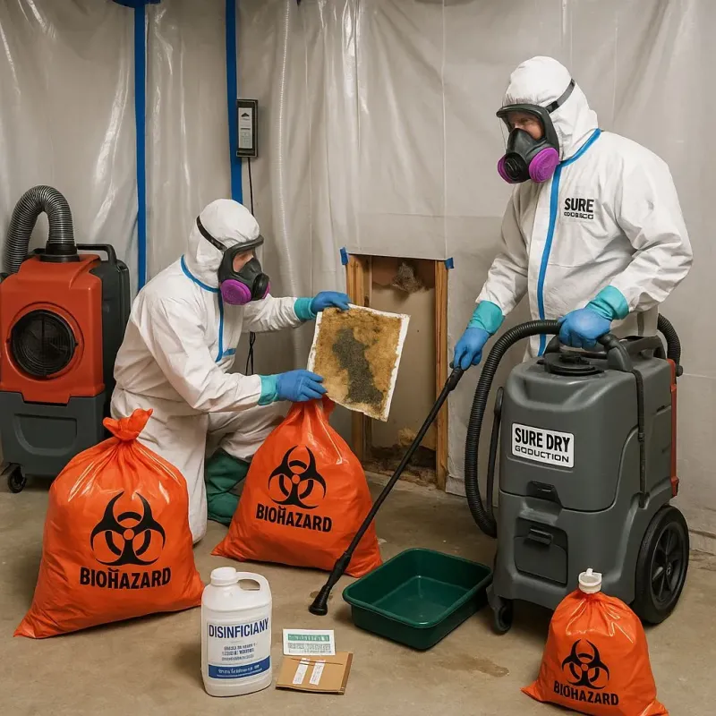 Contaminated Water Handling Protocols process in Matagorda County, TX