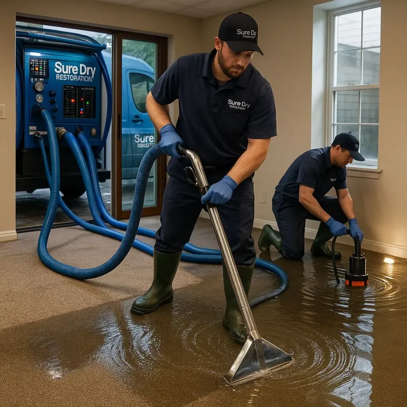 Water Extraction and Removal process in Matagorda County, TX